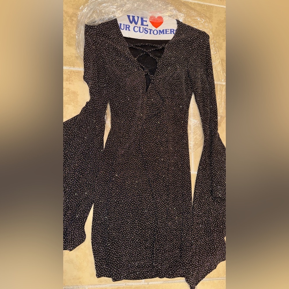 Sparkle black dress - Picture 5 of 8